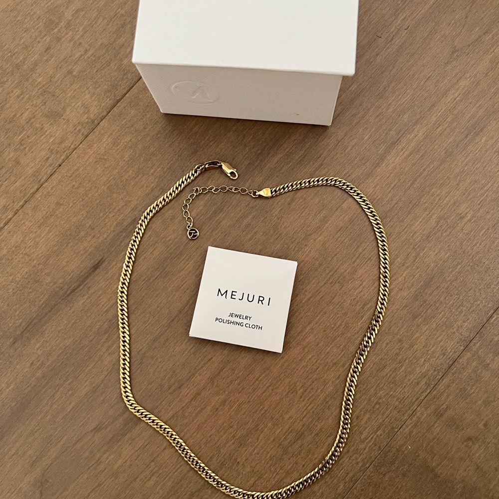 Mejuri Gold Delicate Chain Necklace